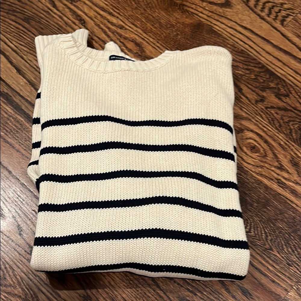 Brandy Melville Cream Knit Sweater